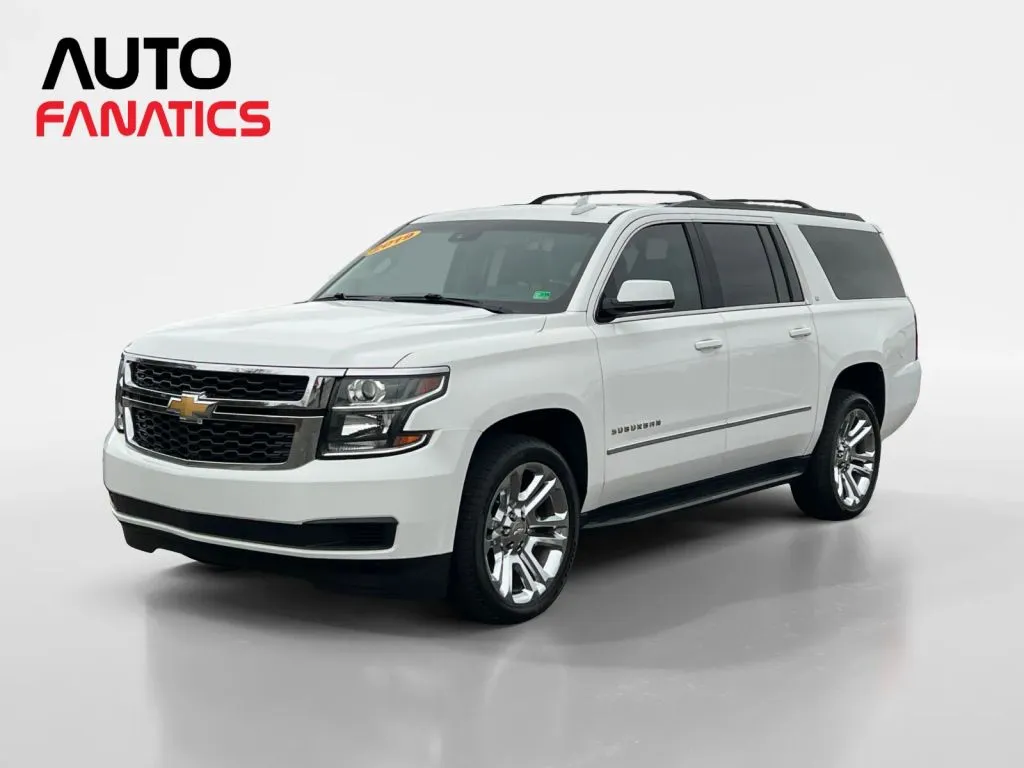 White 2019 Chevrolet Suburban LT Sport Utility 4D for sale in Fredericksburg, VA