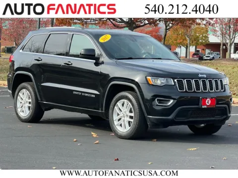 Black 2017 Jeep Grand Cherokee Laredo Sport Utility 4D for sale in Fredericksburg, VA