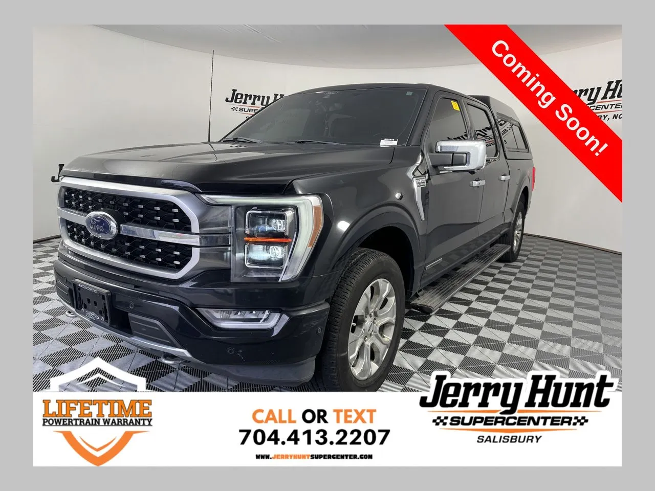 Black 2022 Ford F-150 Platinum for sale in Salisbury, NC