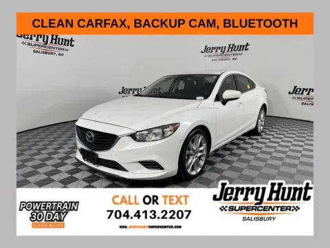 White 2017 Mazda Mazda6 Touring for sale in Salisbury, NC