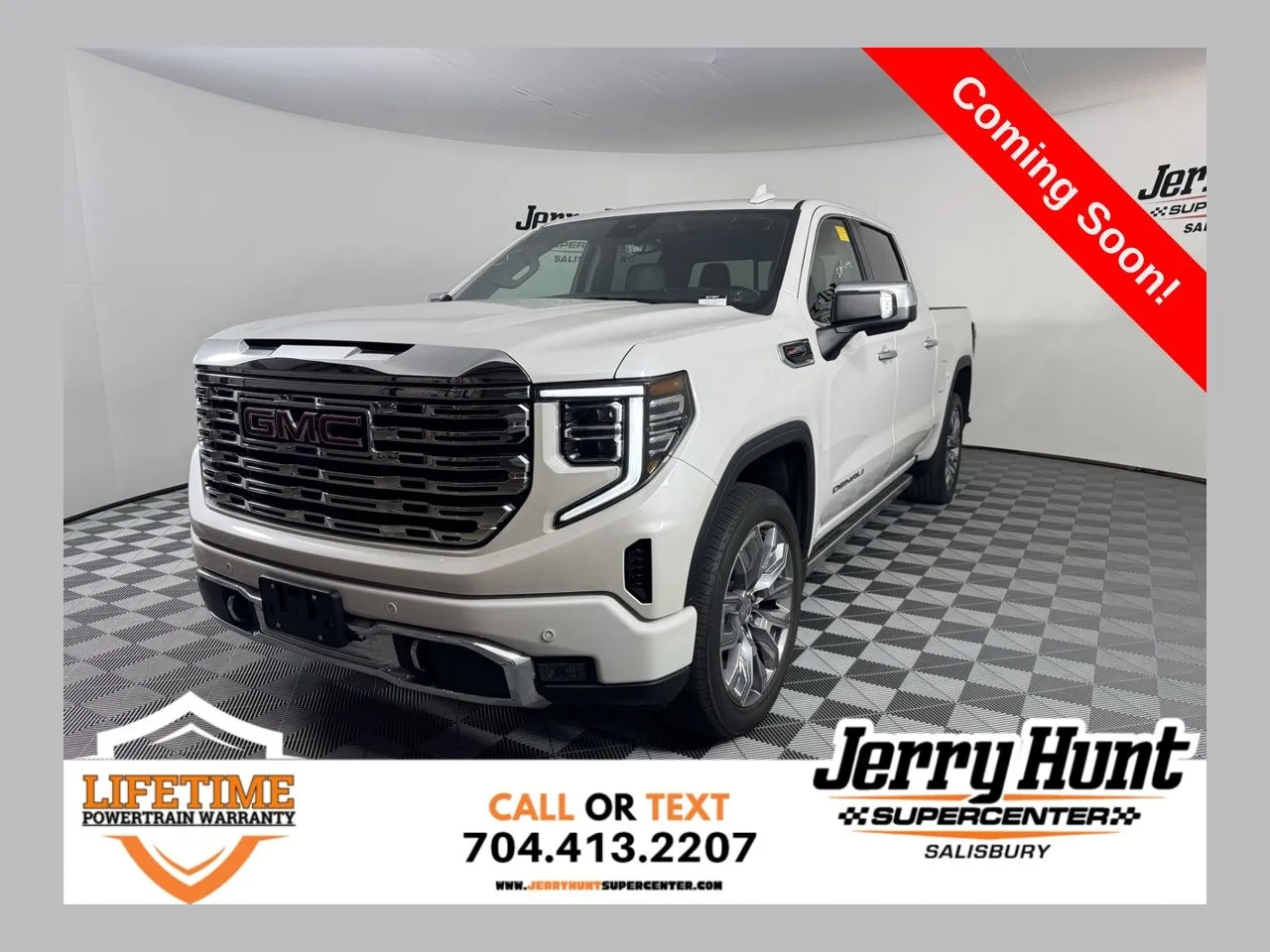 White 2022 GMC Sierra 1500 Denali for sale in Salisbury, NC