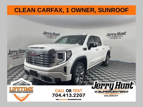 White 2022 GMC Sierra 1500 Denali for sale in Salisbury, NC