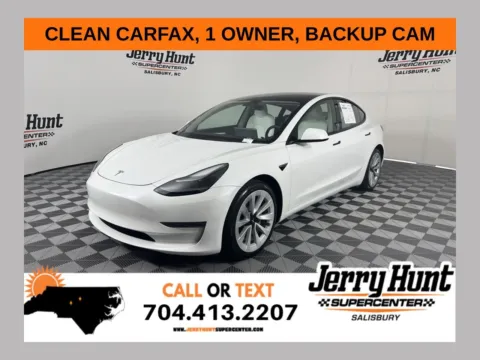 White 2022 Tesla Model 3 for sale in Salisbury, NC