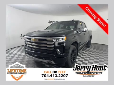 Black 2022 Chevrolet Silverado 1500 High Country for sale in Salisbury, NC