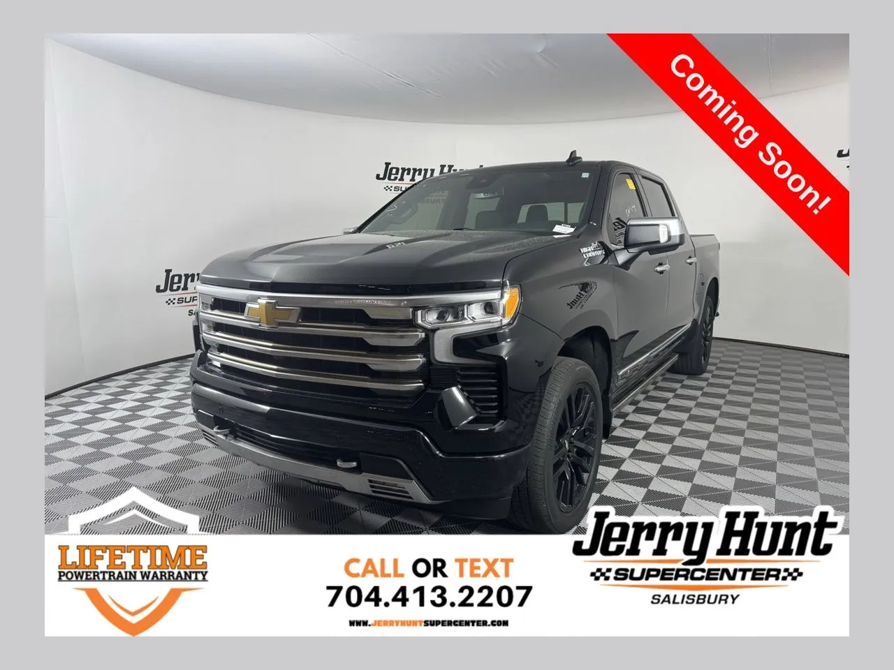 Black 2022 Chevrolet Silverado 1500 High Country for sale in Salisbury, NC