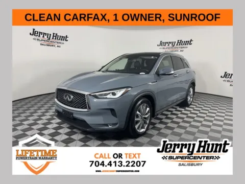 Gray 2022 INFINITI QX50 ESSENTIAL for sale in Salisbury, NC