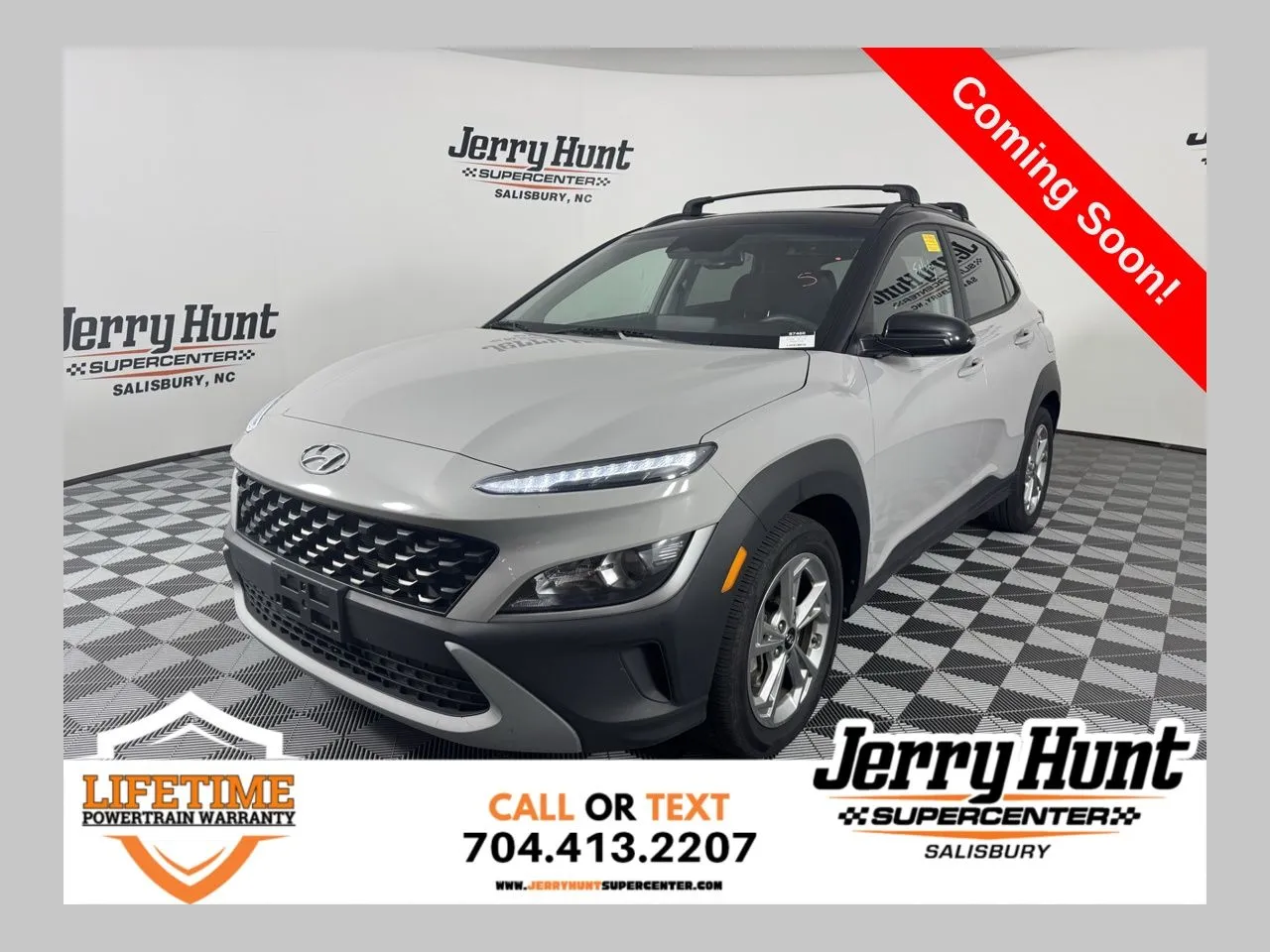 Silver 2023 Hyundai Kona SEL for sale in Salisbury, NC