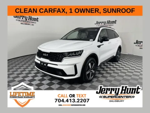 White 2023 Kia Sorento EX for sale in Salisbury, NC