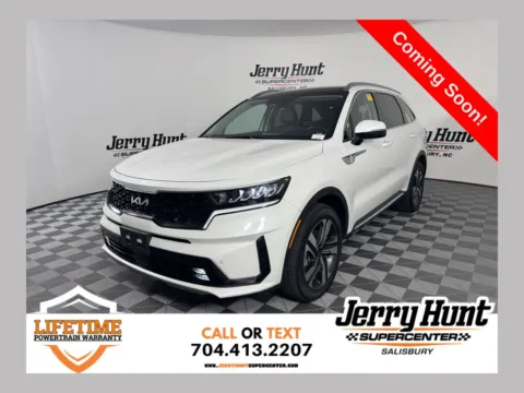 White 2023 Kia Sorento Hybrid EX for sale in Salisbury, NC