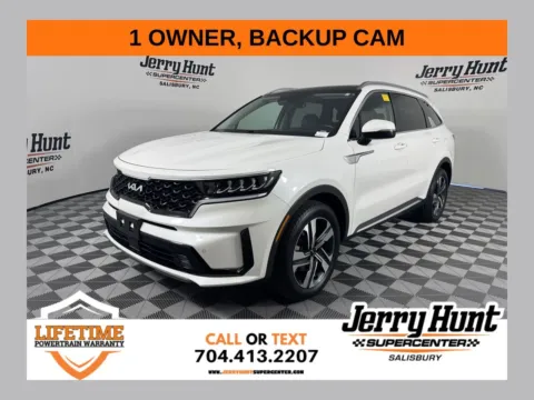 White 2023 Kia Sorento Hybrid EX for sale in Salisbury, NC