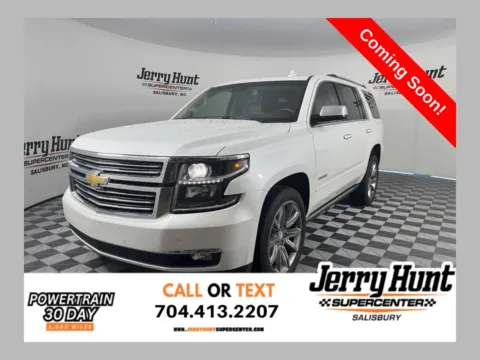 White 2017 Chevrolet Tahoe Premier for sale in Salisbury, NC