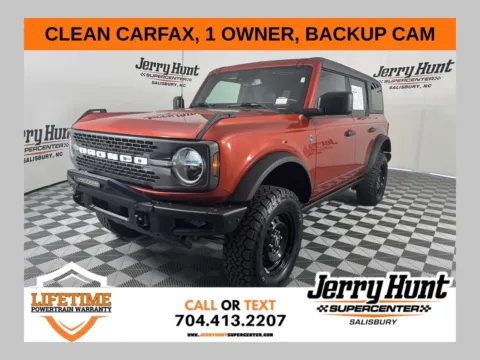 Red 2022 Ford Bronco Black Diamond for sale in Salisbury, NC