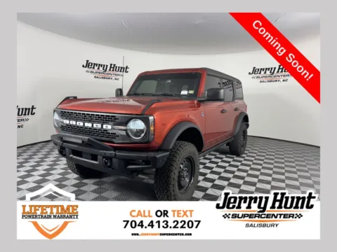 Red 2022 Ford Bronco Black Diamond for sale in Salisbury, NC