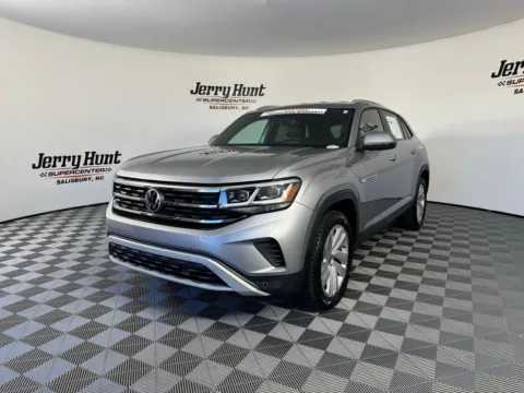 Silver 2022 Volkswagen Atlas Cross Sport 3.6L V6 SE w/Technology for sale in Salisbury, NC