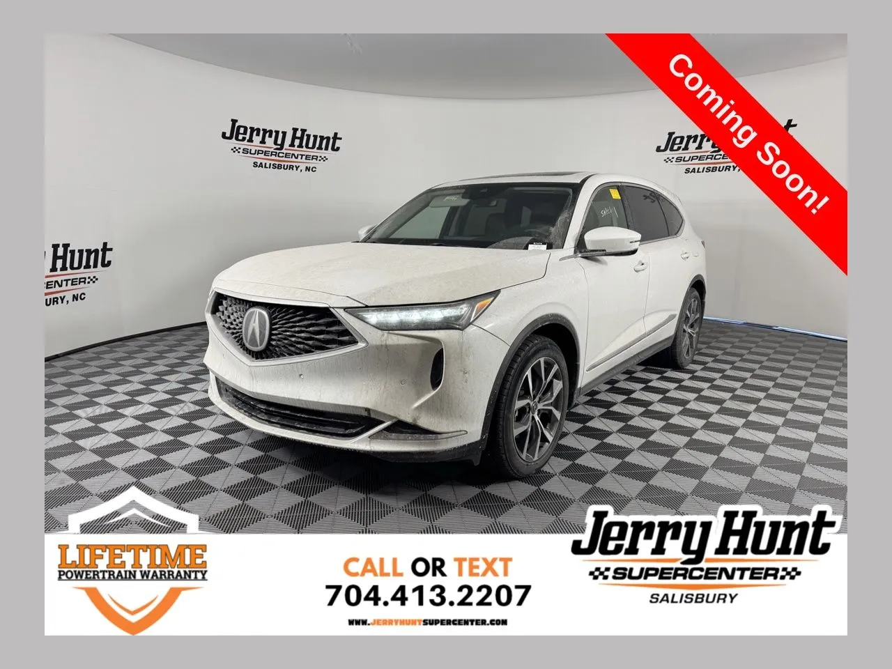 White 2024 Acura MDX Technology for sale in Salisbury, NC