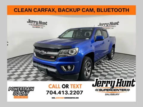 Blue 2018 Chevrolet Colorado Z71 for sale in Salisbury, NC