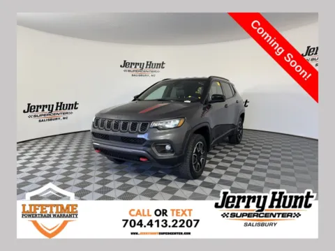 Gray 2024 Jeep Compass Trailhawk for sale in Salisbury, NC