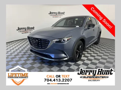 Gray 2023 Mazda CX-9 Carbon Edition for sale in Salisbury, NC