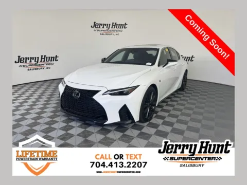White 2024 Lexus IS 350 F SPORT for sale in Salisbury, NC