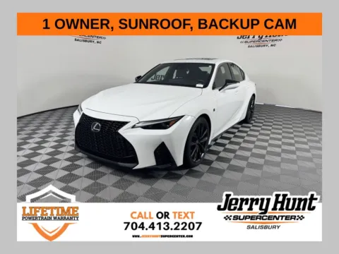 White 2024 Lexus IS 350 F SPORT for sale in Salisbury, NC