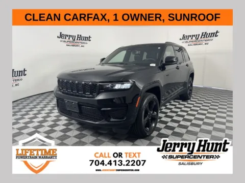 Black 2023 Jeep Grand Cherokee Altitude for sale in Salisbury, NC