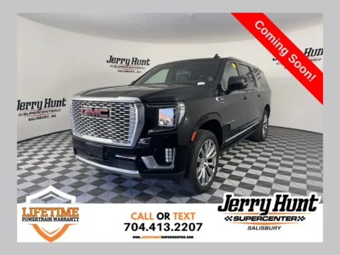 Black 2022 GMC Yukon XL Denali for sale in Salisbury, NC