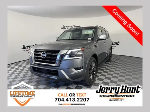 Gray 2024 Nissan Armada Platinum for sale in Salisbury, NC