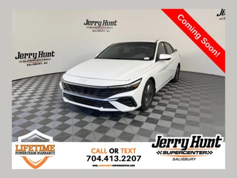 White 2024 Hyundai Elantra SEL for sale in Salisbury, NC