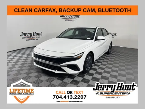 White 2024 Hyundai Elantra SEL for sale in Salisbury, NC