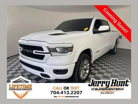 White 2022 Ram 1500 Laramie for sale in Salisbury, NC