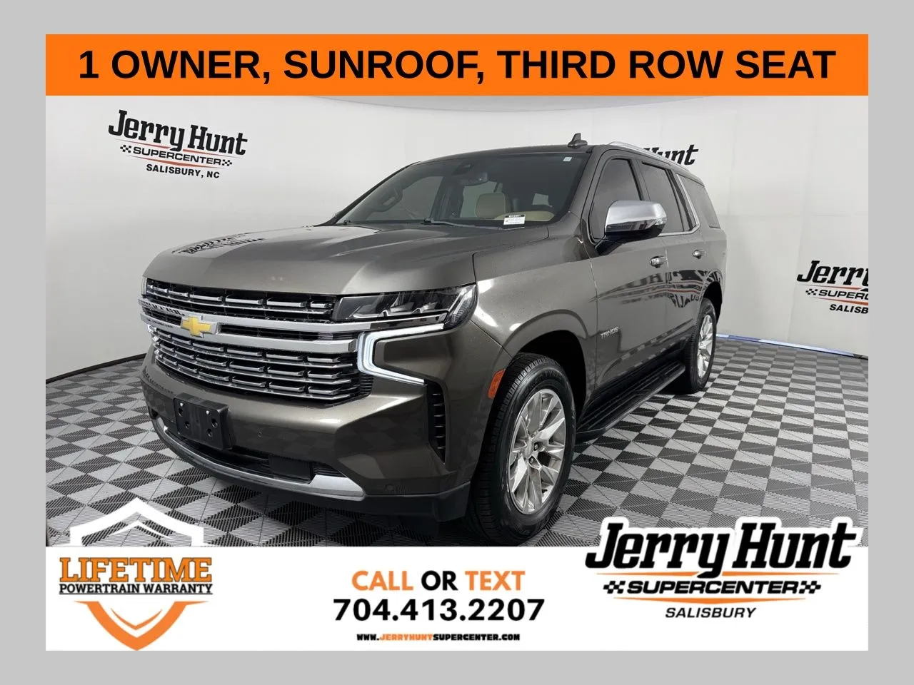 Gray 2021 Chevrolet Tahoe Premier for sale in Salisbury, NC