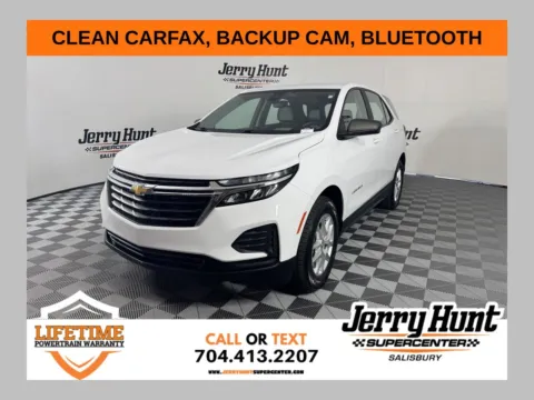 White 2022 Chevrolet Equinox LS for sale in Salisbury, NC