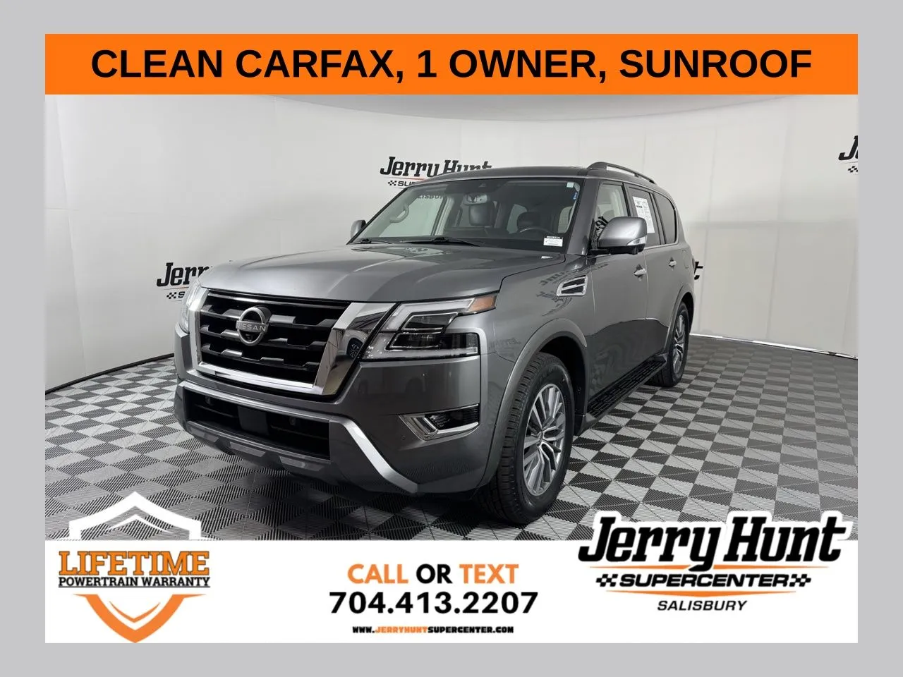Gray 2023 Nissan Armada SL for sale in Salisbury, NC