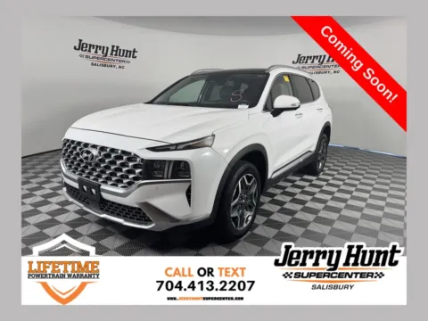 White 2023 Hyundai Santa Fe Limited for sale in Salisbury, NC