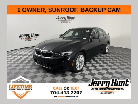 Black 2025 BMW 3 Series 330i for sale in Salisbury, NC