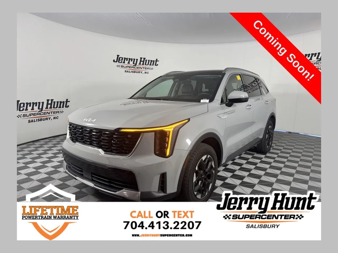 Gray 2024 Kia Sorento S for sale in Salisbury, NC