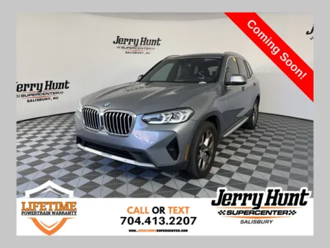 Gray 2024 BMW X3 xDrive30i for sale in Salisbury, NC