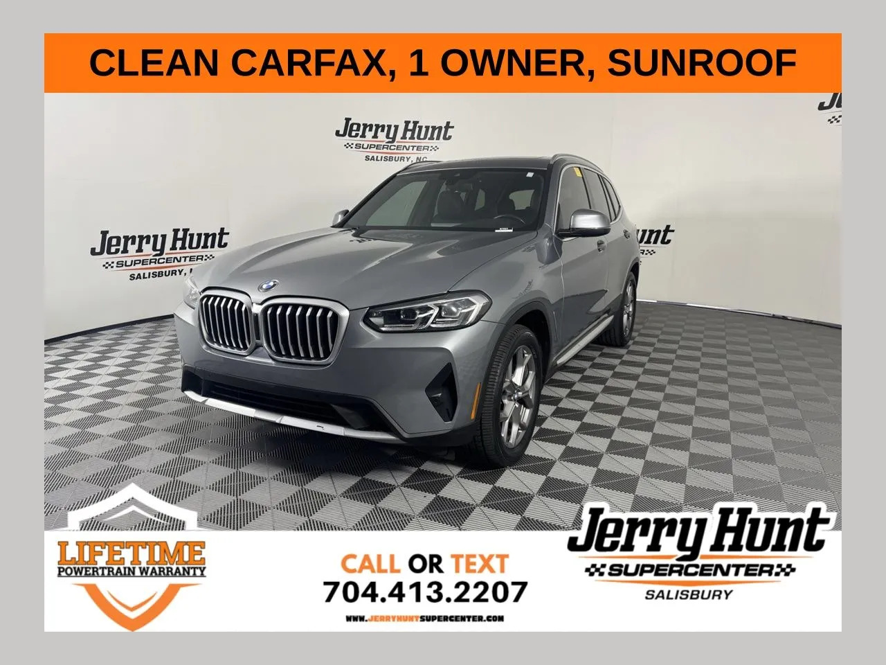 Gray 2024 BMW X3 xDrive30i for sale in Salisbury, NC