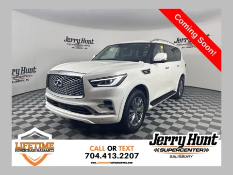 White 2024 INFINITI QX80 LUXE for sale in Salisbury, NC
