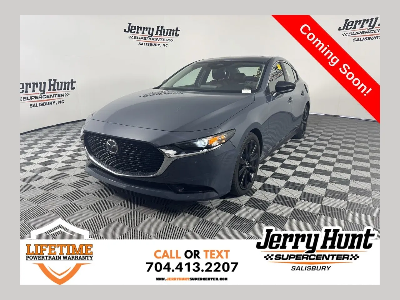 Gray 2025 Mazda Mazda3 2.5 S Carbon Edition for sale in Salisbury, NC