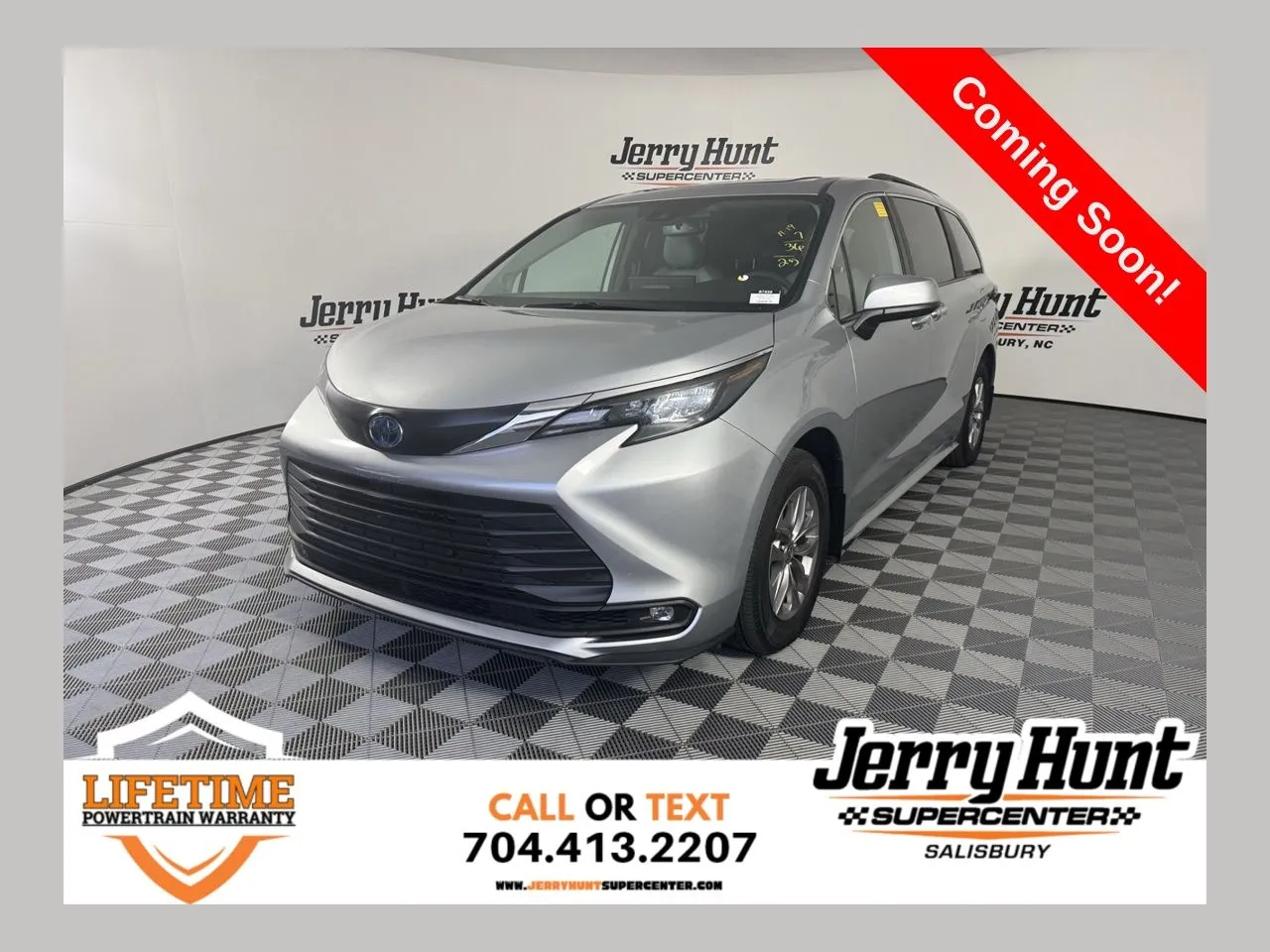 Silver 2025 Toyota Sienna XLE for sale in Salisbury, NC