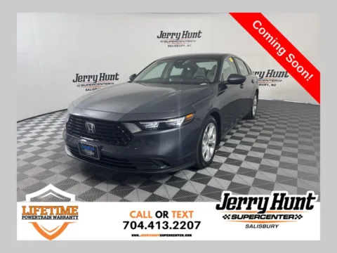 Gray 2025 Honda Accord LX for sale in Salisbury, NC