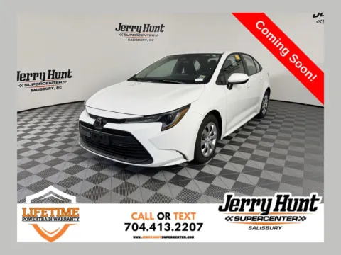 White 2024 Toyota Corolla LE for sale in Salisbury, NC