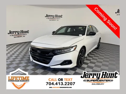 White 2022 Honda Accord Sport for sale in Salisbury, NC