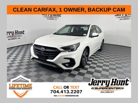 White 2023 Subaru Legacy Premium for sale in Salisbury, NC