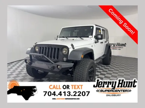White 2016 Jeep Wrangler Unlimited Sport for sale in Salisbury, NC