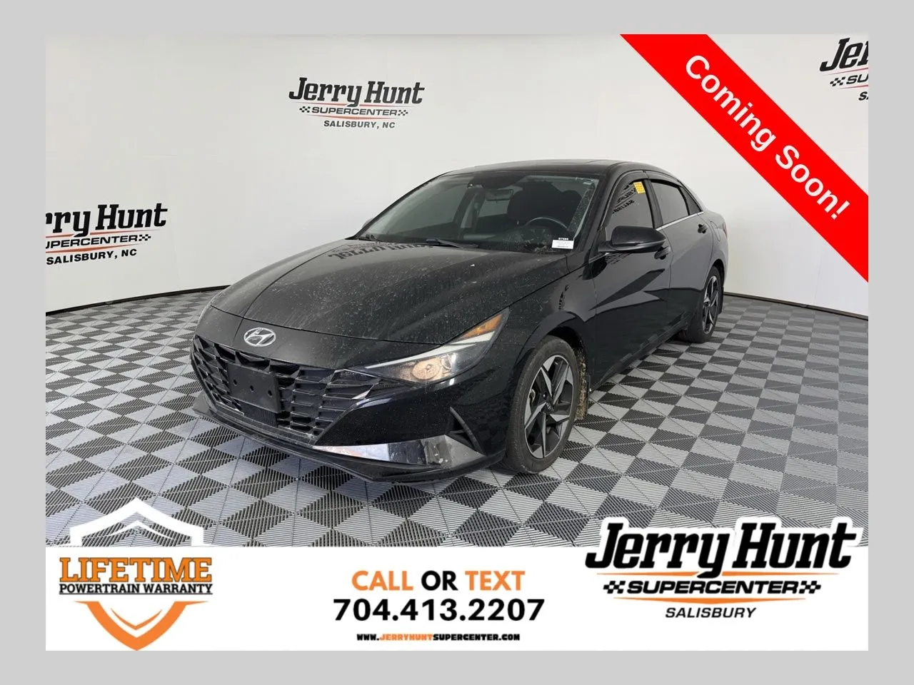 Black 2022 Hyundai Elantra SEL for sale in Salisbury, NC