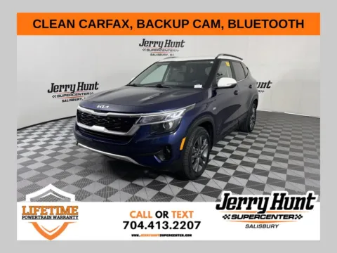 Blue 2023 Kia Seltos S for sale in Salisbury, NC