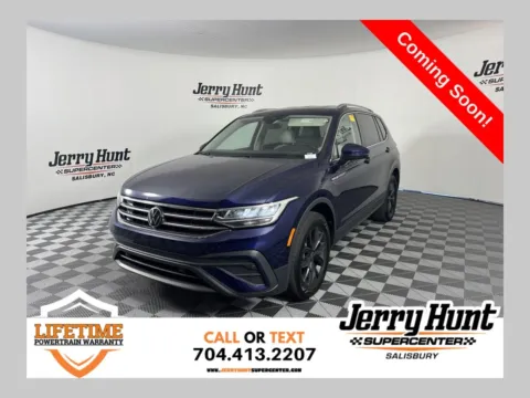 Blue 2024 Volkswagen Tiguan 2.0T SE for sale in Salisbury, NC