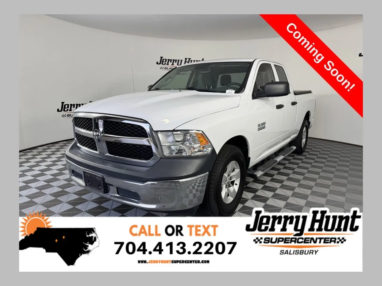 White 2018 Ram 1500 Tradesman for sale in Salisbury, NC